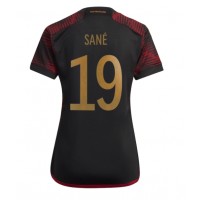 Tyskland Leroy Sane #19 Fotballklær Bortedrakt Dame VM 2022 Kortermet
